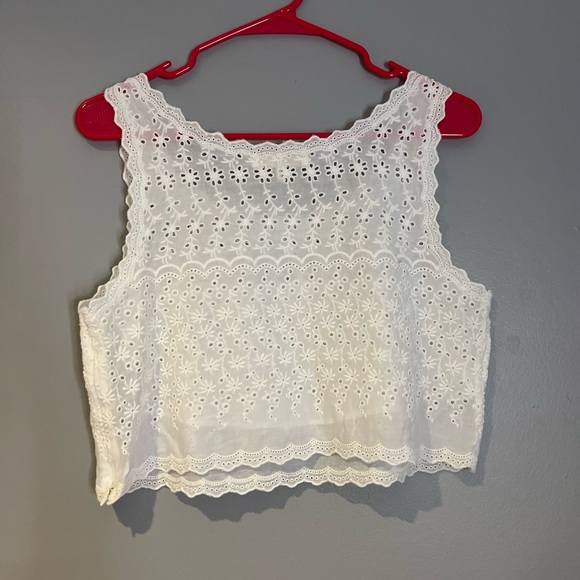 LoveShackFancy Luvita Crop Top - Picture 3 of 4